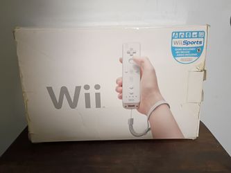 Nintendo Wii system & 2 games with original box