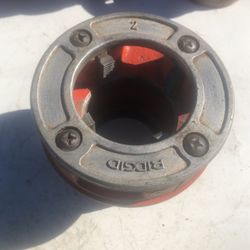 Ridgid 2 Inch 12-R Pipe Die In Great Condition 75 Dollars