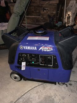 YAMAHA 3000 GENERATOR ..very little use.... just tuned up...
