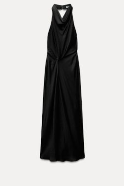 Zara Halter Dress Maxi