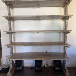 Large Rustic Shelves