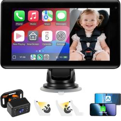7" Wireless CarPlay Screen 