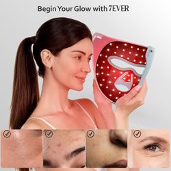 Brand New Red Light Therapy Face Mask - Portable $ Rechargeable