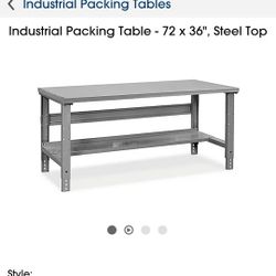 Uline Packing Table/ Work Bench 