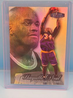 Shaquille O'Neal 1998-99 Fleer Flair Showcase Row 3 #7 Lakers
