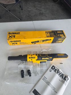 🔥 $170 PRICE IS FIRM 🔥DEWALT 20-Volt Cordless 3/8 in. & 1/2 in. Ratchet (Tool-Only)