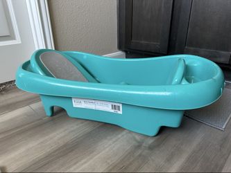 The First Years Sure Comfort Baby Bathtub with Newborn Sling - Like New