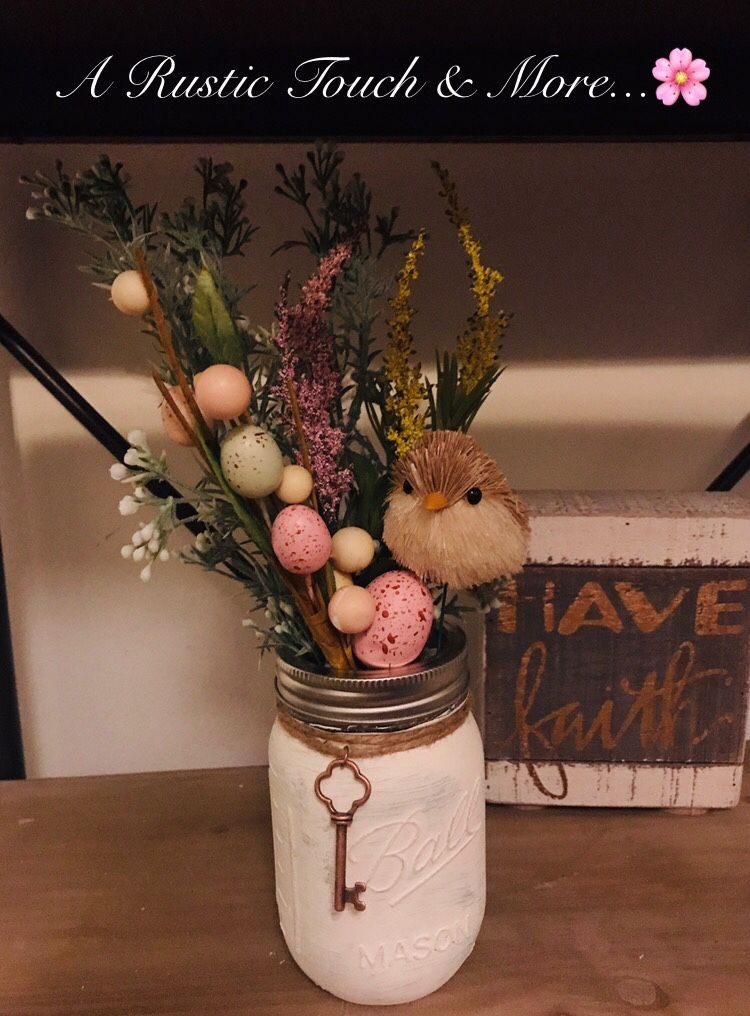 Mason Jars Decorative for Easter