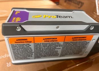 New Pro Team Vacuum Battery 107684 8Ah