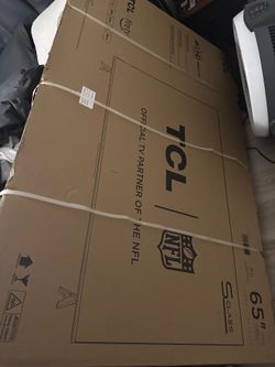 Brand new tcl 65 inch tv