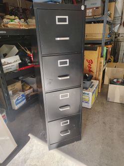 Nice metal filing cabinet