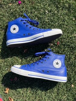 Sz 9 (fits 9.5/10) Leather Converse  $50 FIRM NO TRADES