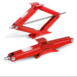  RV Trailer Stabilizer Leveling Scissor Jacks with Speed Crank Handle