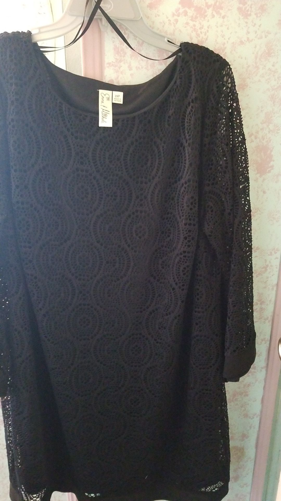 Womens dress 2pc black