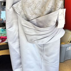 Beautiful Silver Dress Size 8