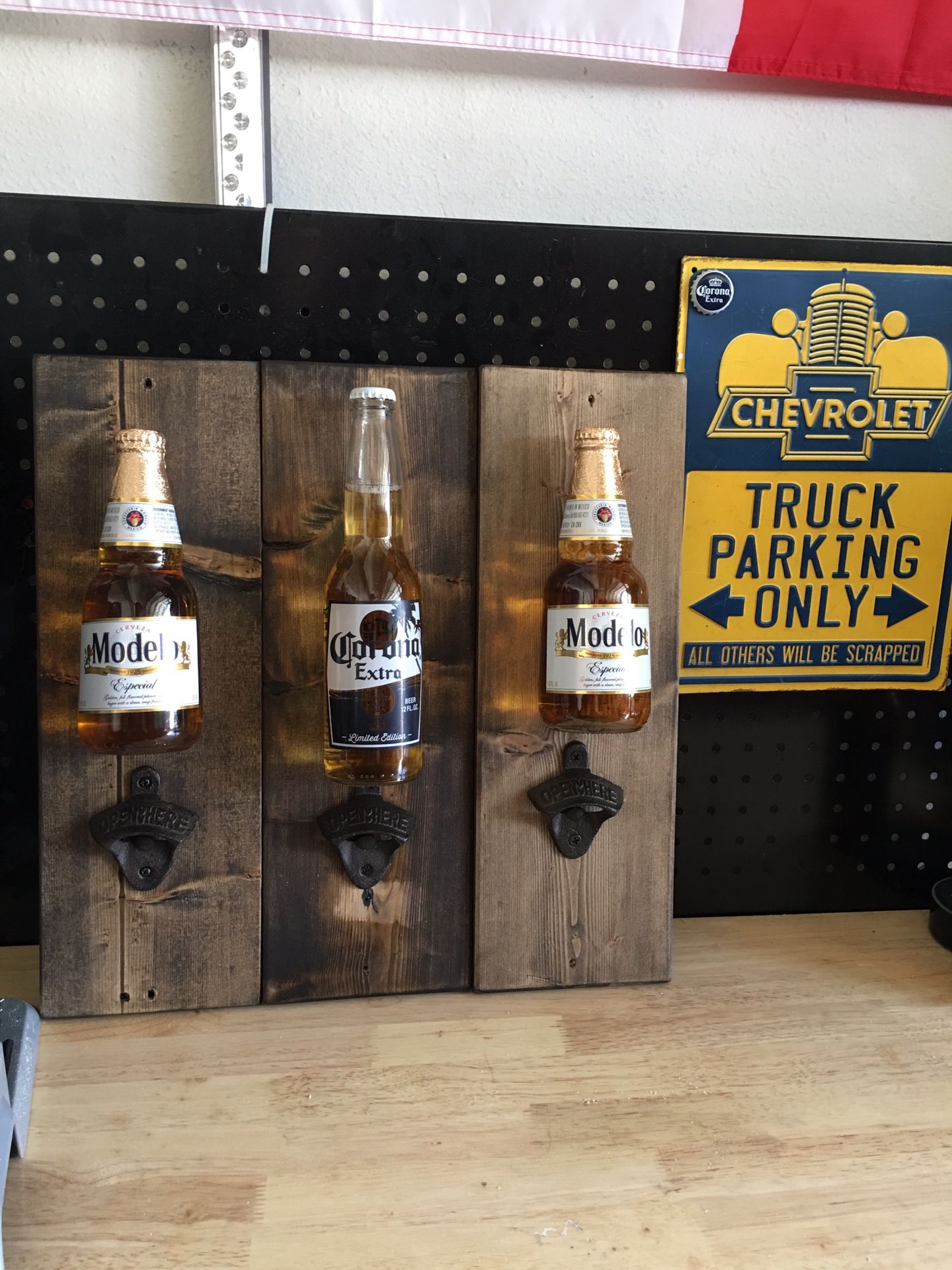 Custom bottle opener