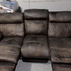 3 Seat reclining sofa. FREE 