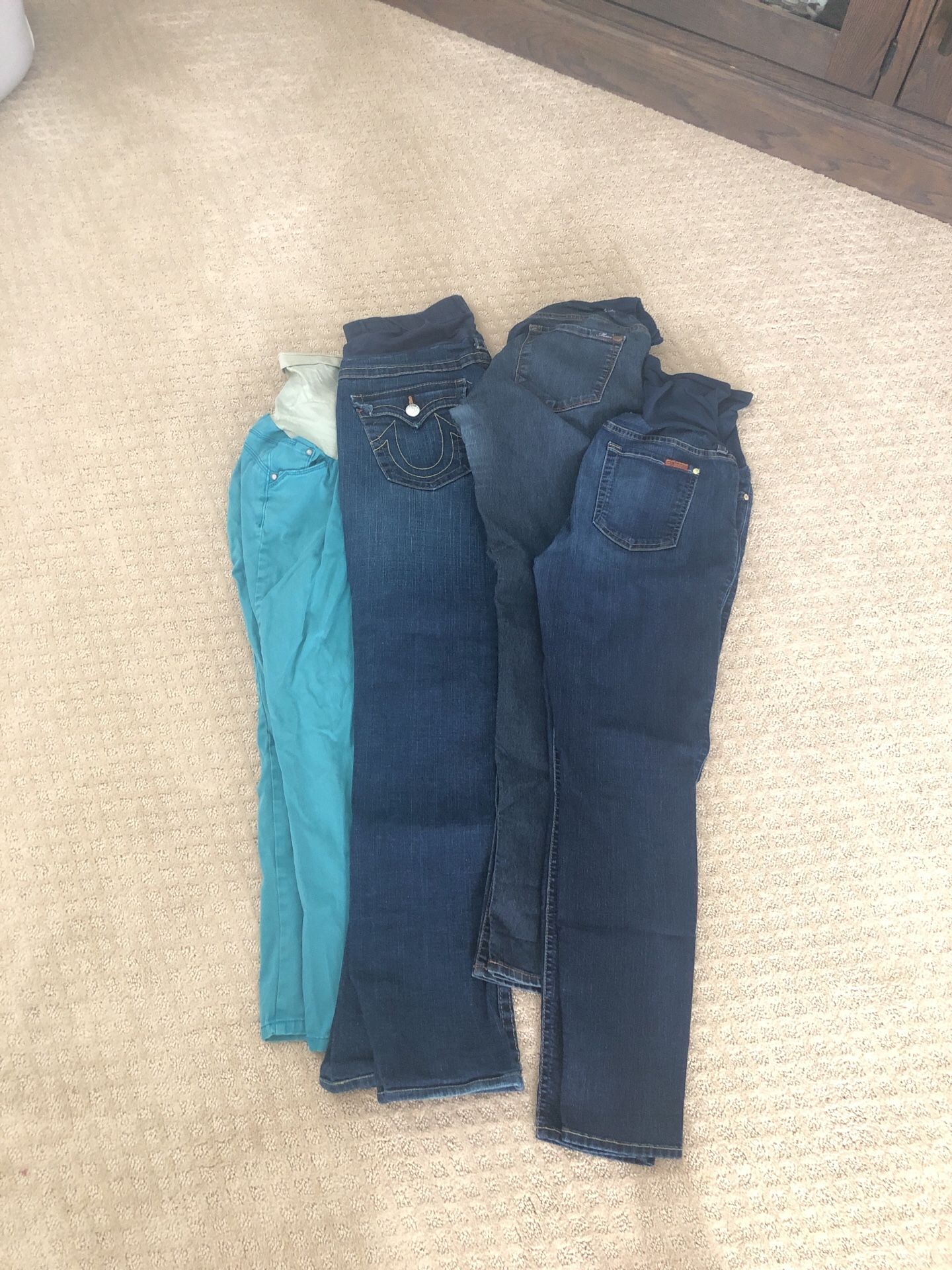Mavi, Seven, true religion, Jessica Simpson maternity jeans