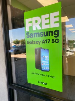 Free Samsung when you switch to cricket!