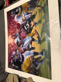 AUTOGRAPHED Alabama crimson Dynasty photo 2012