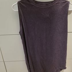 Lululemon purple muscle tank