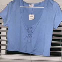 Floyd Tie Front Short Sleeve Cardi!