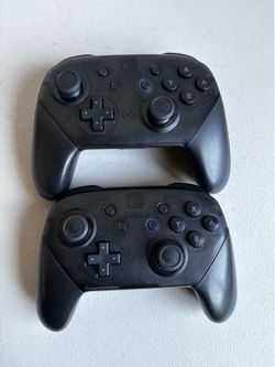 Pair of Nintendo Switch Pro Controls