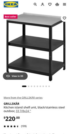 Ikea GRILLSKÄR kitchen island