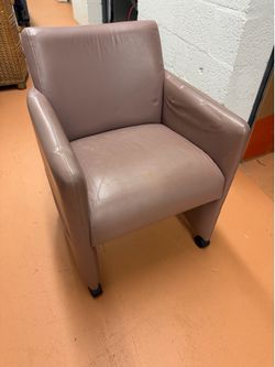 modern upholstered office/reception accent chair