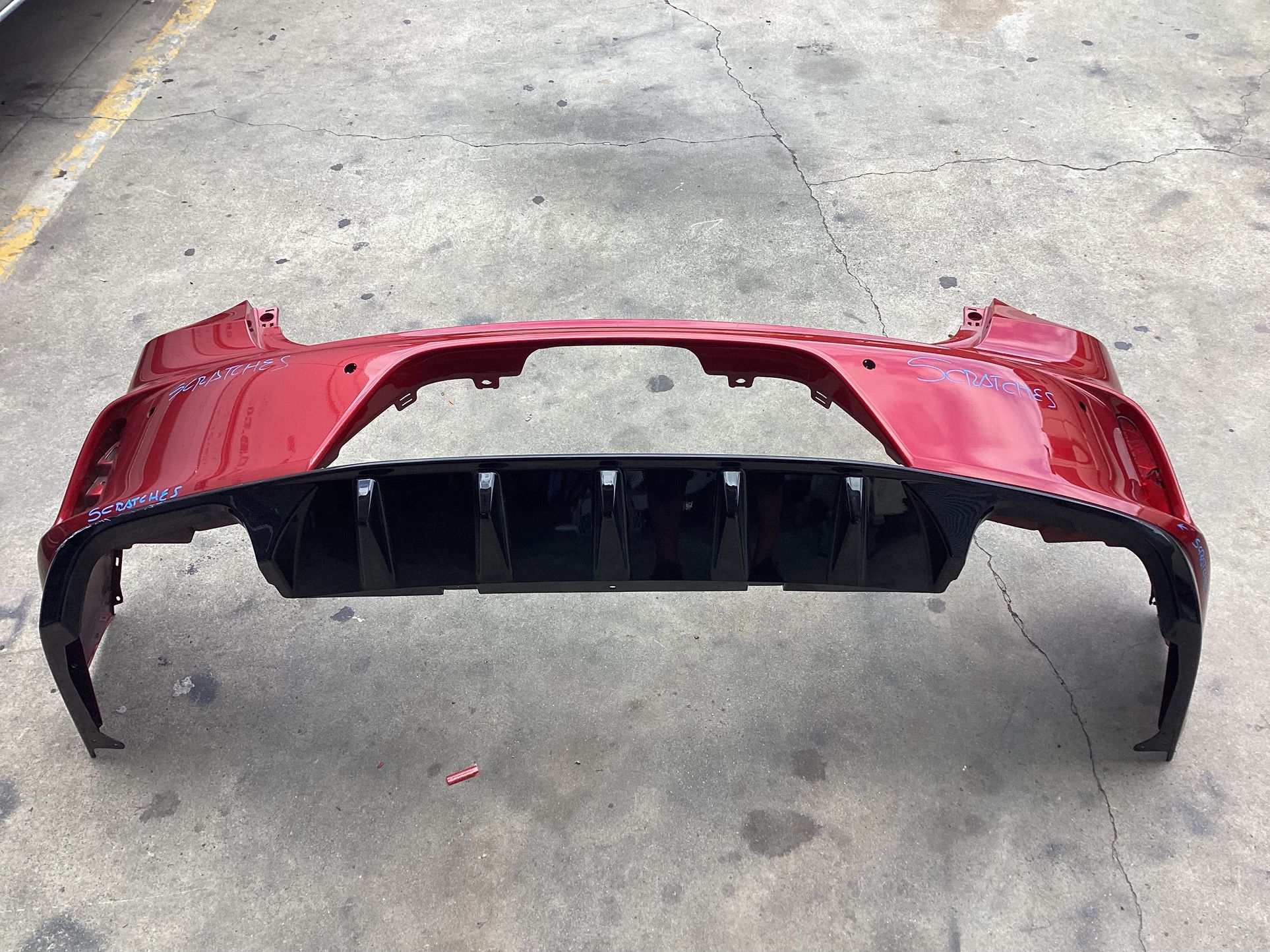 2021-2022-2023 ACURA TLX REAR BUMPER COVER/LOVER BALANCE USED OEM