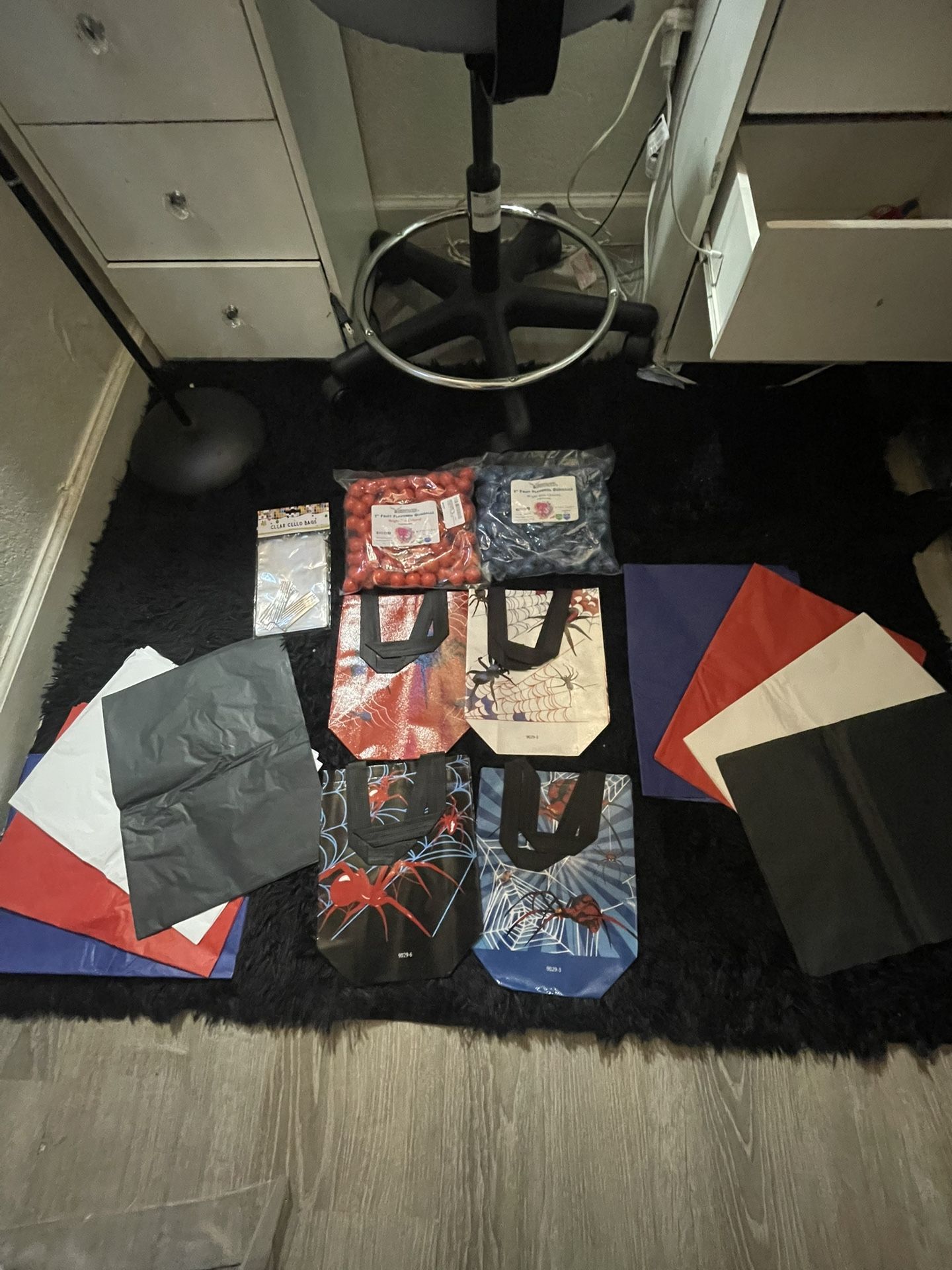 spiderman candy bag kit