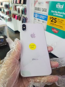 IPhone X 64GB $419 limited time offer factory unlocked