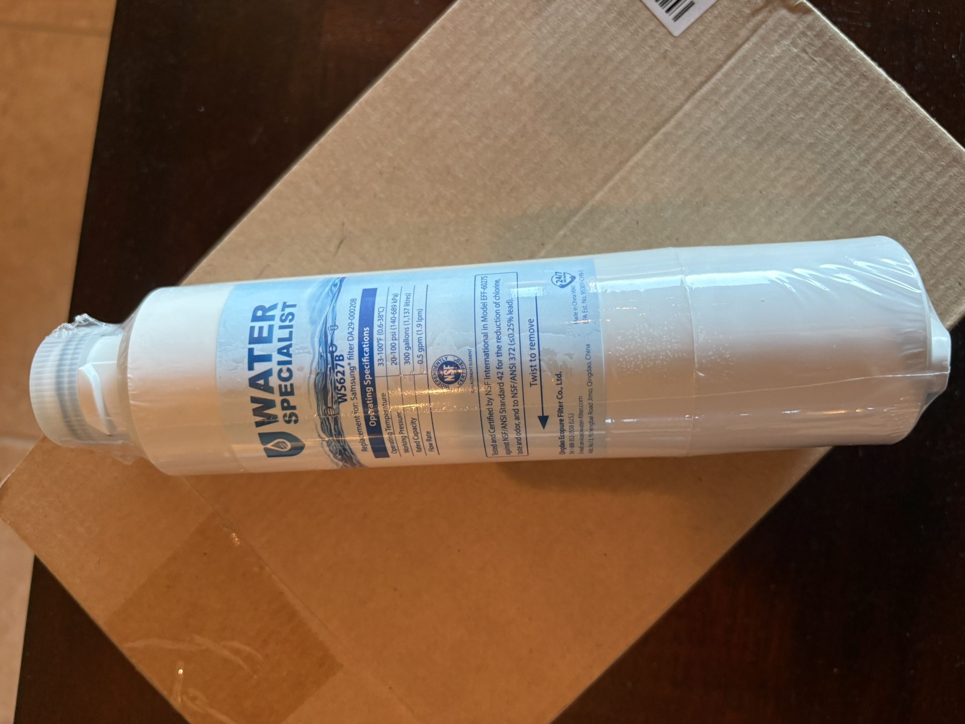 NEW Filter For Refrigerator