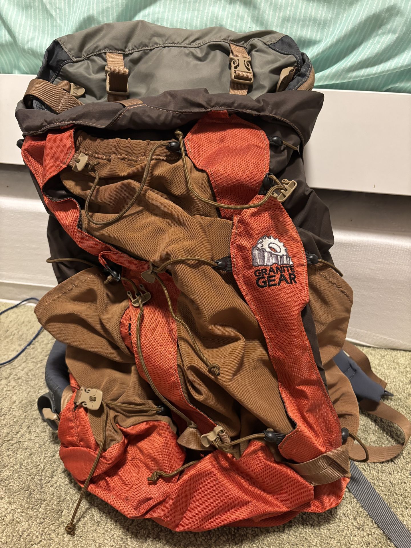 Granite Gear Hiking Backpacking Backpack 60L Blaze A.C.