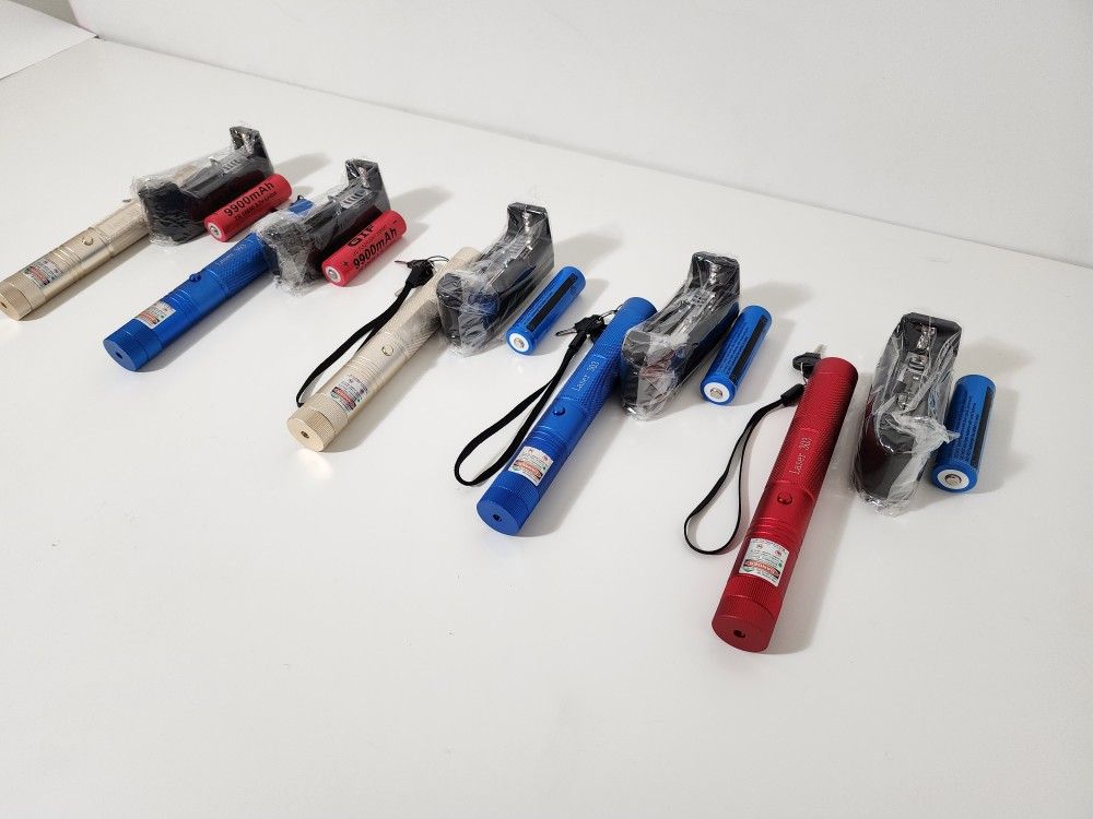 5pcs Rechargeable 303 L. Pointer Pen Light