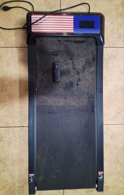 Flat walking Treadmill with Remote