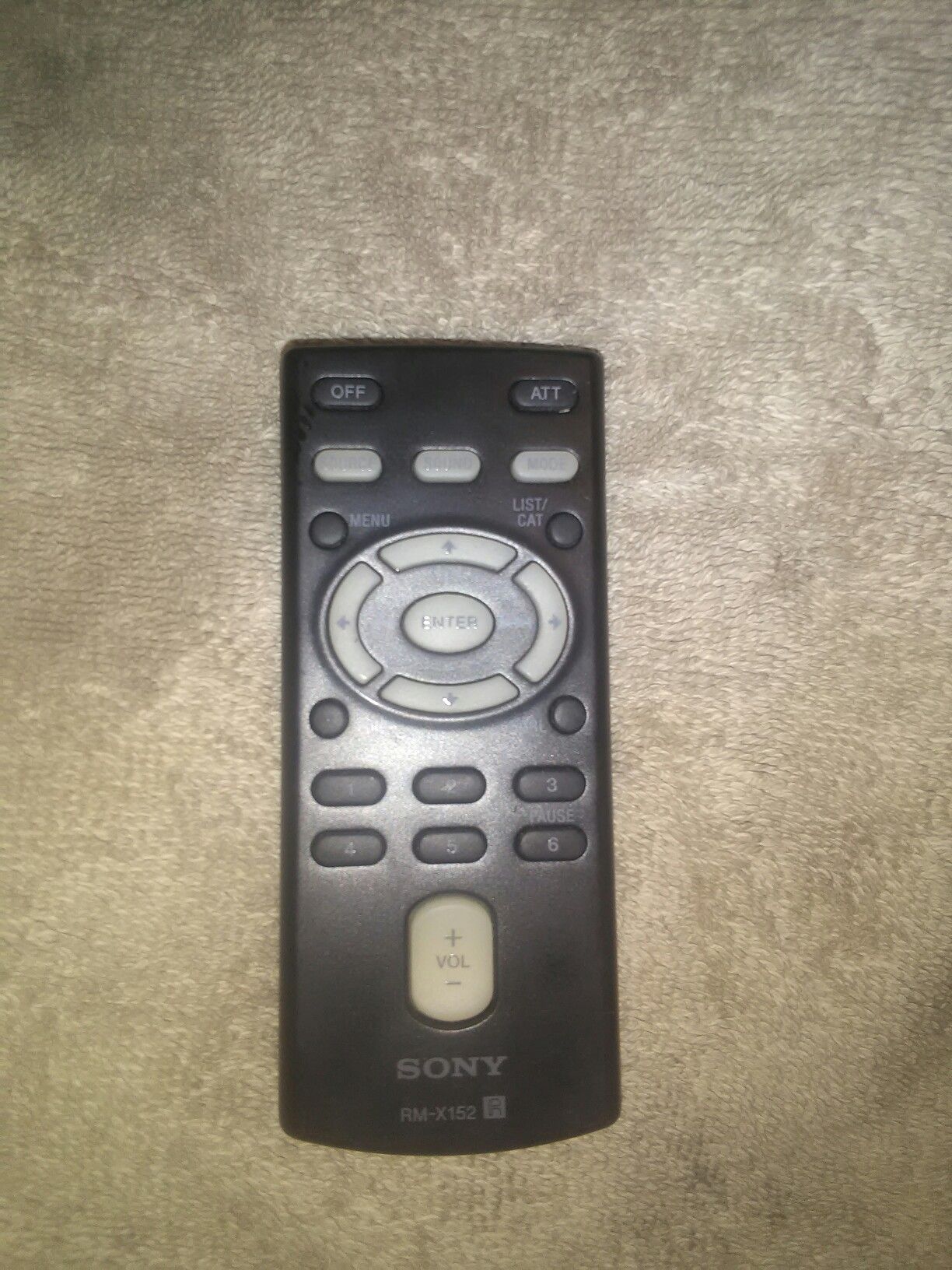 Sony remote