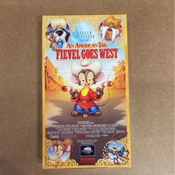 Fievel Goes West An American Tail ( VHS Tape )