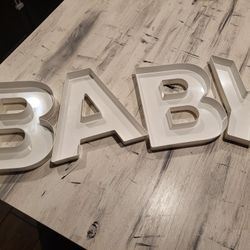 "BABY" Letter Trays