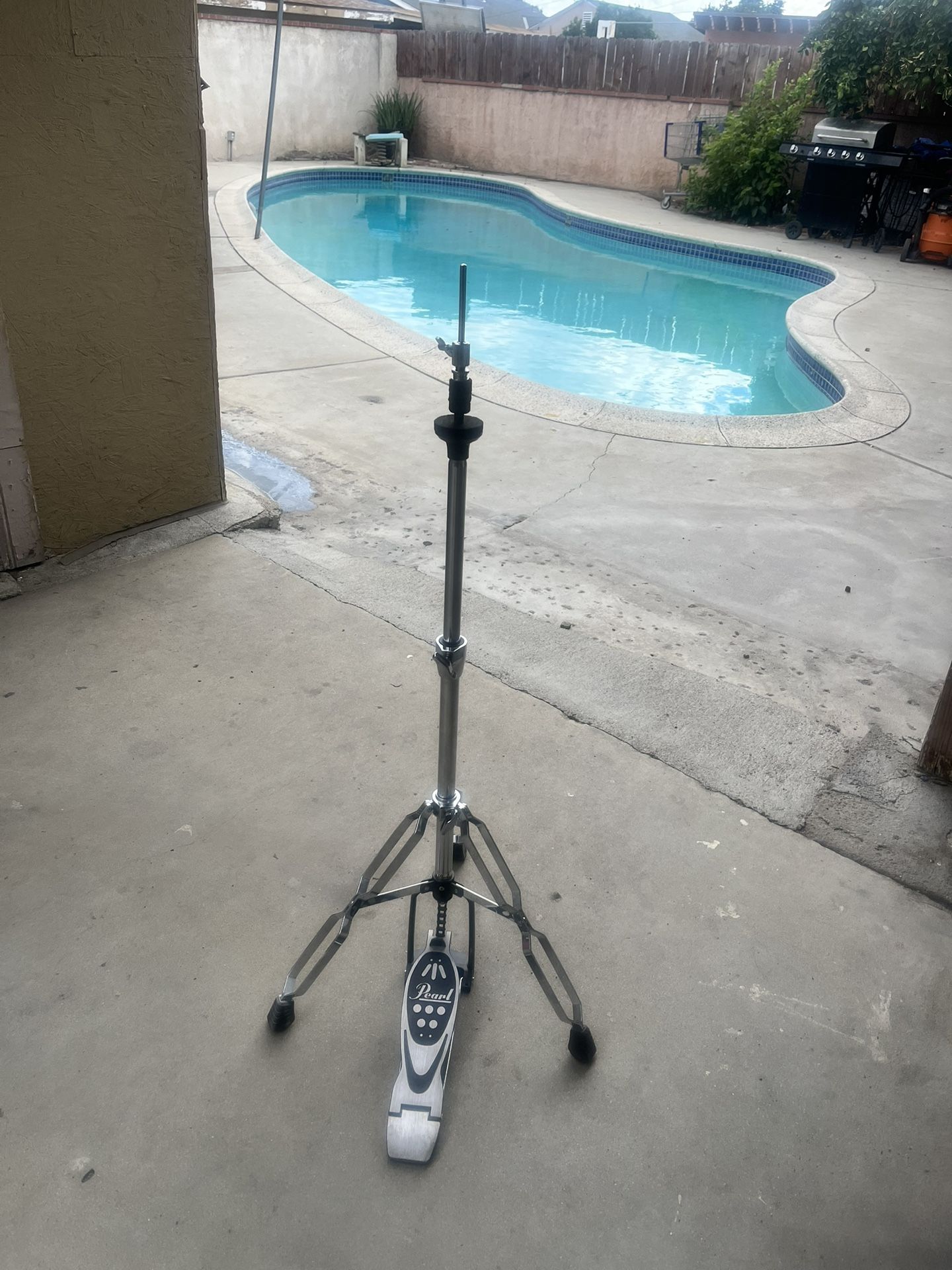 Pearl heavy duty double braced hi hat stand