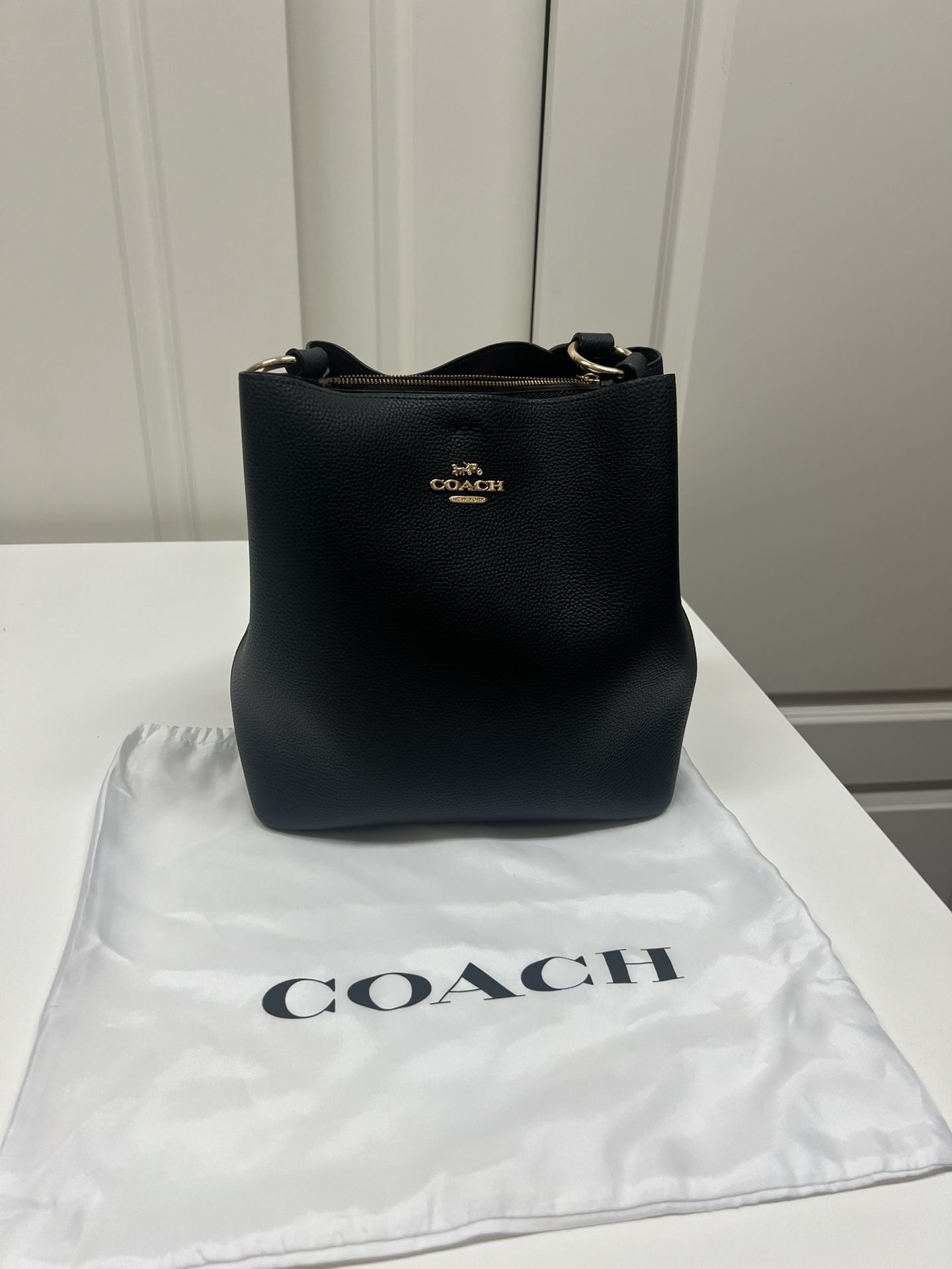 Coach Leather bucket bag