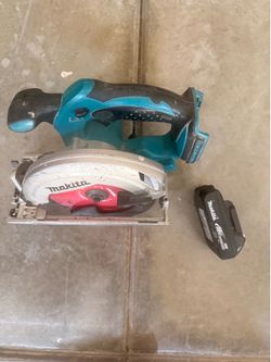 Makita skil saw/ battery