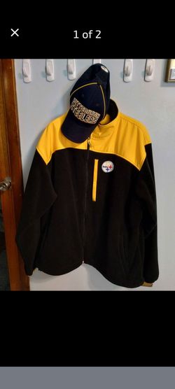 Pittsburgh Steelers jacket and hat