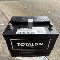 Total Pro Car Battery Size 59