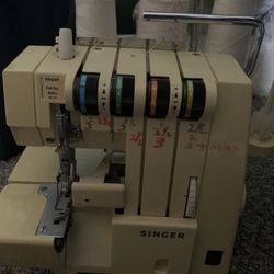 Singer Sewing Machine And Sewing Table