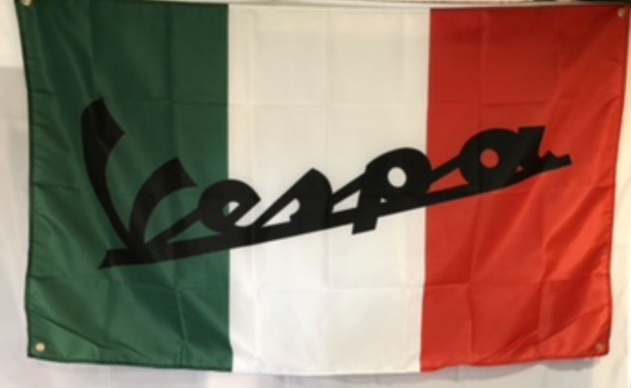 Vespa Wall Flag (3’x5’)