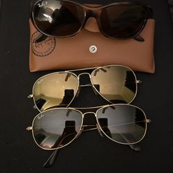 Rayban Sunglasses  3 Total