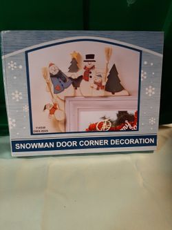 Snowman Door Decoration 