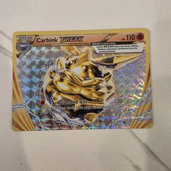 Carbink BREAK 51/124 - XY: Fates Collide Ultra Rare - Pokémon TCG (NM)