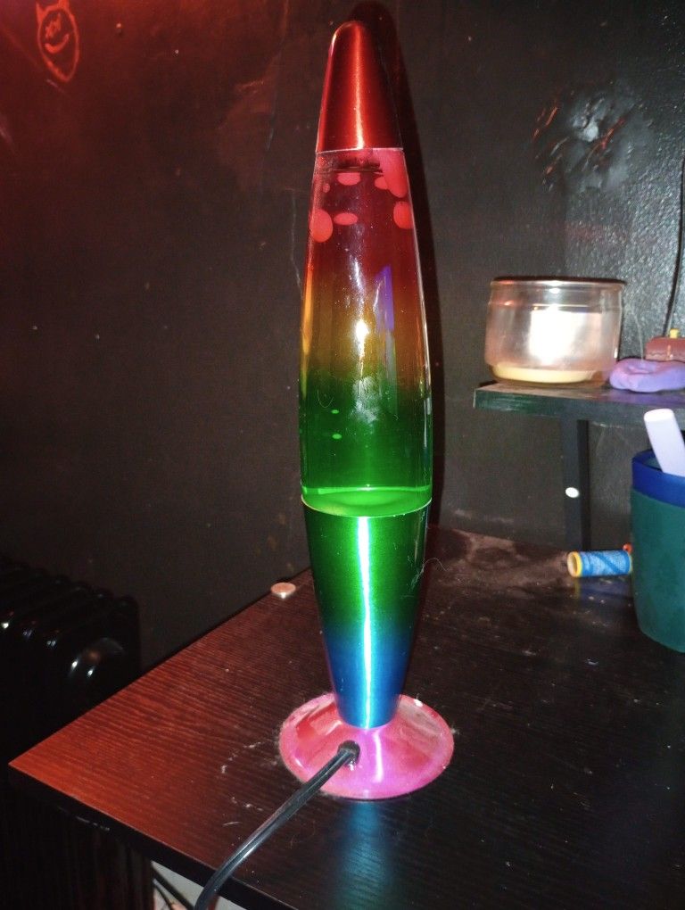 Rainbow Lava Lamp